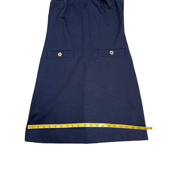 Tommy Hilfiger Classic Navy Sleeveless Sheath Dress - Picture 8 of 16